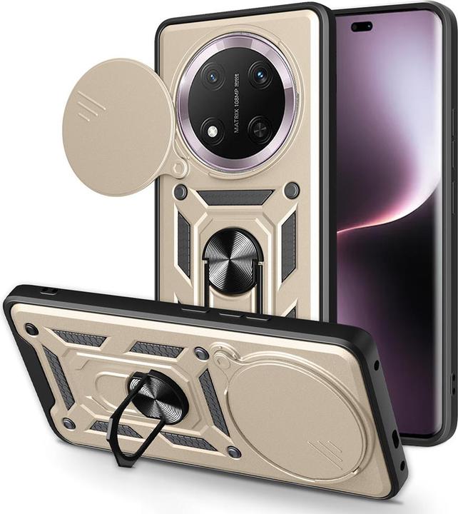 Actual product image Techsuit - CamShield Series - Honor Magic7 Lite/ X9c - Gold (Honor Magic7 Lite, Honor X9c)