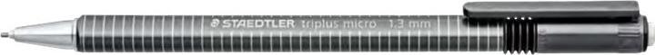 Produktbild Staedtler Druckbleistift triplus micro 774, hellblau Minenstärke: 1,3 mm, extra langer Radierer zum herausdre (1.30 mm, B, 1 x)