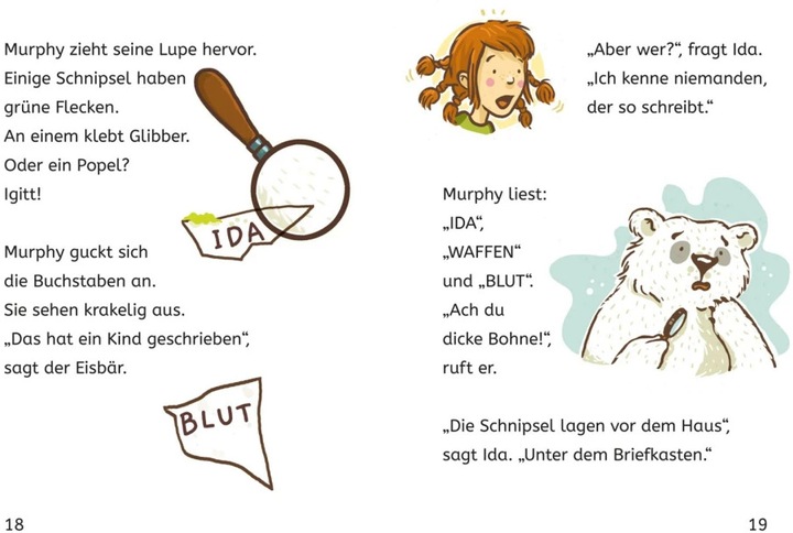 Immagine prodotto Die Schule der magischen Tiere ermittelt 1: Der grüne Glibber-Brief (Zum Lesenlernen) (Tedesco, Margit Auer, Nina Dulleck, 2020)