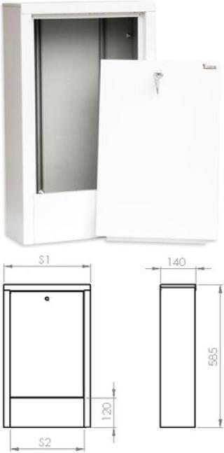Sigma Li 6-section wall cabinet - SZN-2