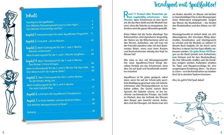 Produktbild Mein Leben in Balance Aquafitness (Deutsch, Florence Heimburger, 2017)
