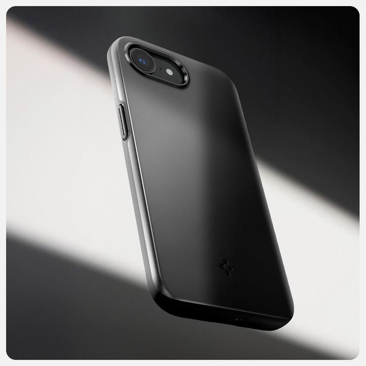 Actual product image Spigen Thin Fit MagFit iPhone SE(2025) Case - Black (Apple iPhone 16e)
