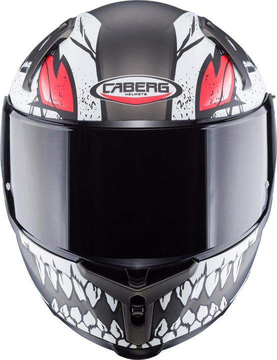 Actual product image Caberg Casque Intégral Avalon X Punk / Noir / Blanc / Rouge / Mat (61 - 62 cm, XL)