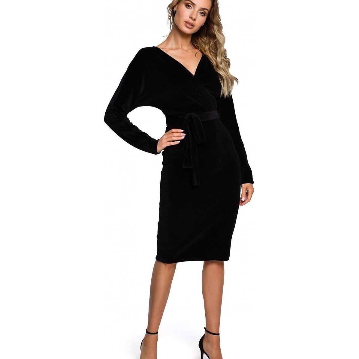 Made of Emotion, Damen, Kleider, 905202, Schwarz, (XXL)