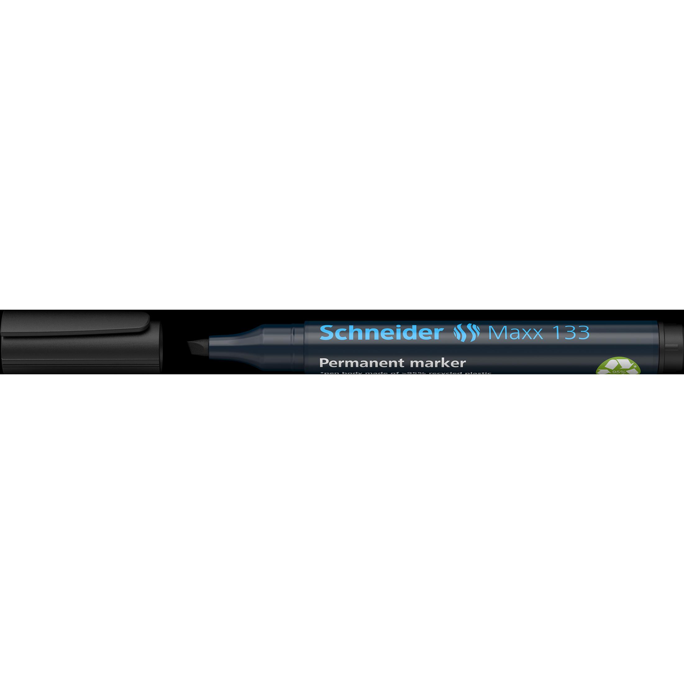 Thumbnail - Magni, Marker, Permanentmarker Maxx 133 1-4mm schwarz Blister (Schwarz, 4 mm, 1 x)