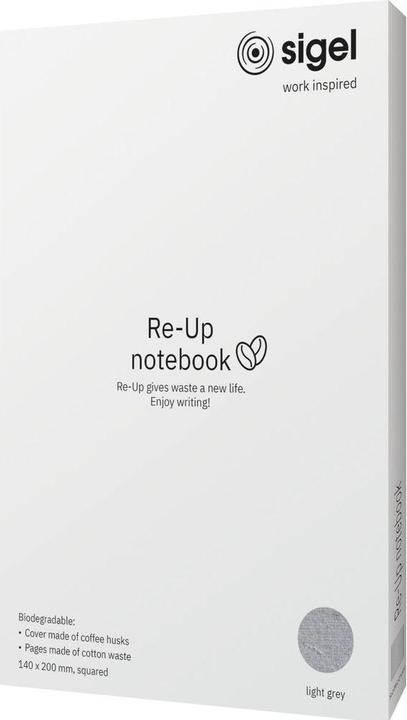 Produktbild Sigel Notizbuch Re-Up Softcover (Kariert, Weicher Einband)