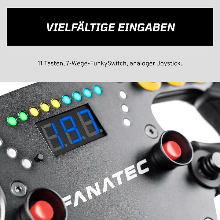 Image du produit Fanatec ClubSport Lenkrad F1 Esports V2 mit LED-Display (PC)