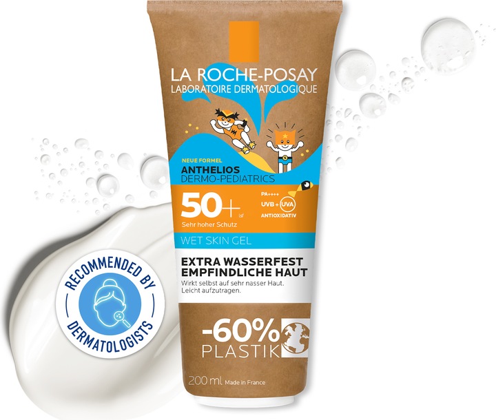 Immagine prodotto La Roche Posay Dermo Gel Pelle Bagnata SPF 50+ (Crema solare, SPF 50+, 200 ml, 217 g)