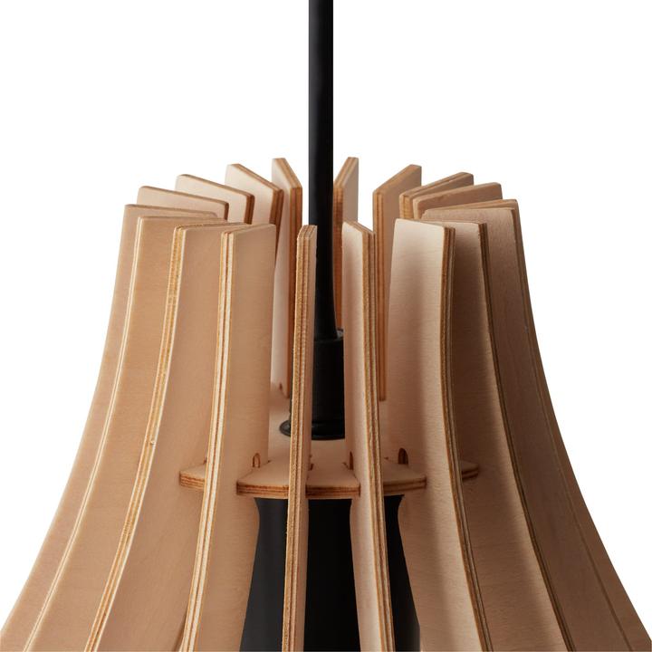 Actual product image Trio Wood (E27)