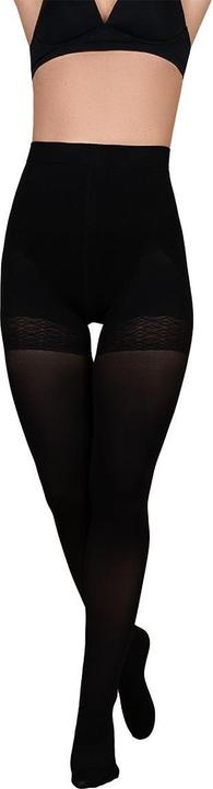 Bye Bra - Total Push Up 100 Black L (100 Denier)