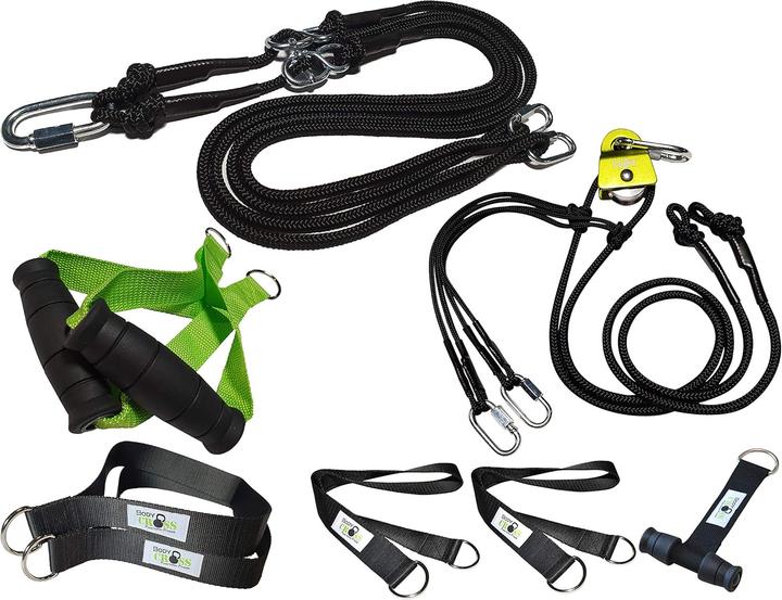 Actual product image BodyCross Sling trainer complete set, lime