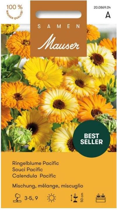 Image du produit Samen Mauser Marigold Pacifique, double mélange (Graines de plantes)