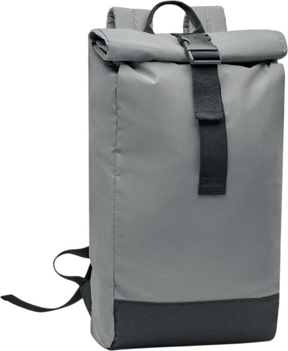 Actual product image MidOcean Bright Rollpack Roll Top Reflective Backpack