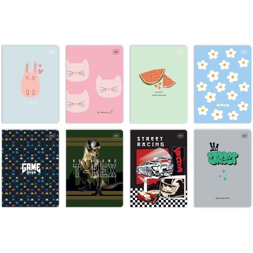 Interdruk, Quaderni + Bloc notes, Zeszyt A5/16K kratka (20szt) (A5, Quadretti)