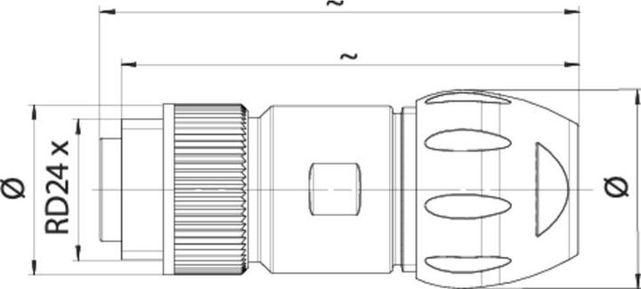 Produktbild Schubiger Binder 99 4222 300 04 Subminiatur-Rundsteckverbinder Kupplung, gerade Gesamtpolz