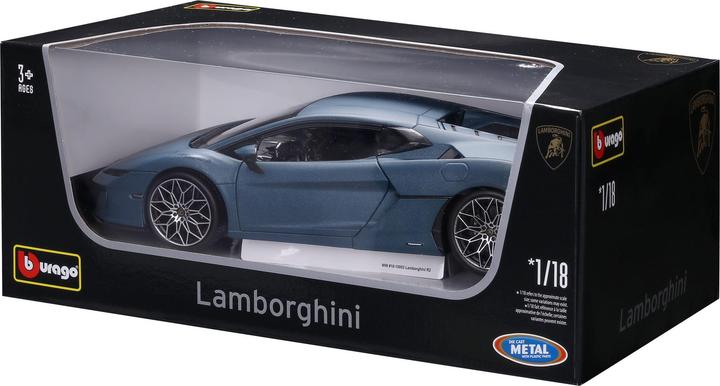 Actual product image Bburago Lamborghini Temerario 1/18 blau