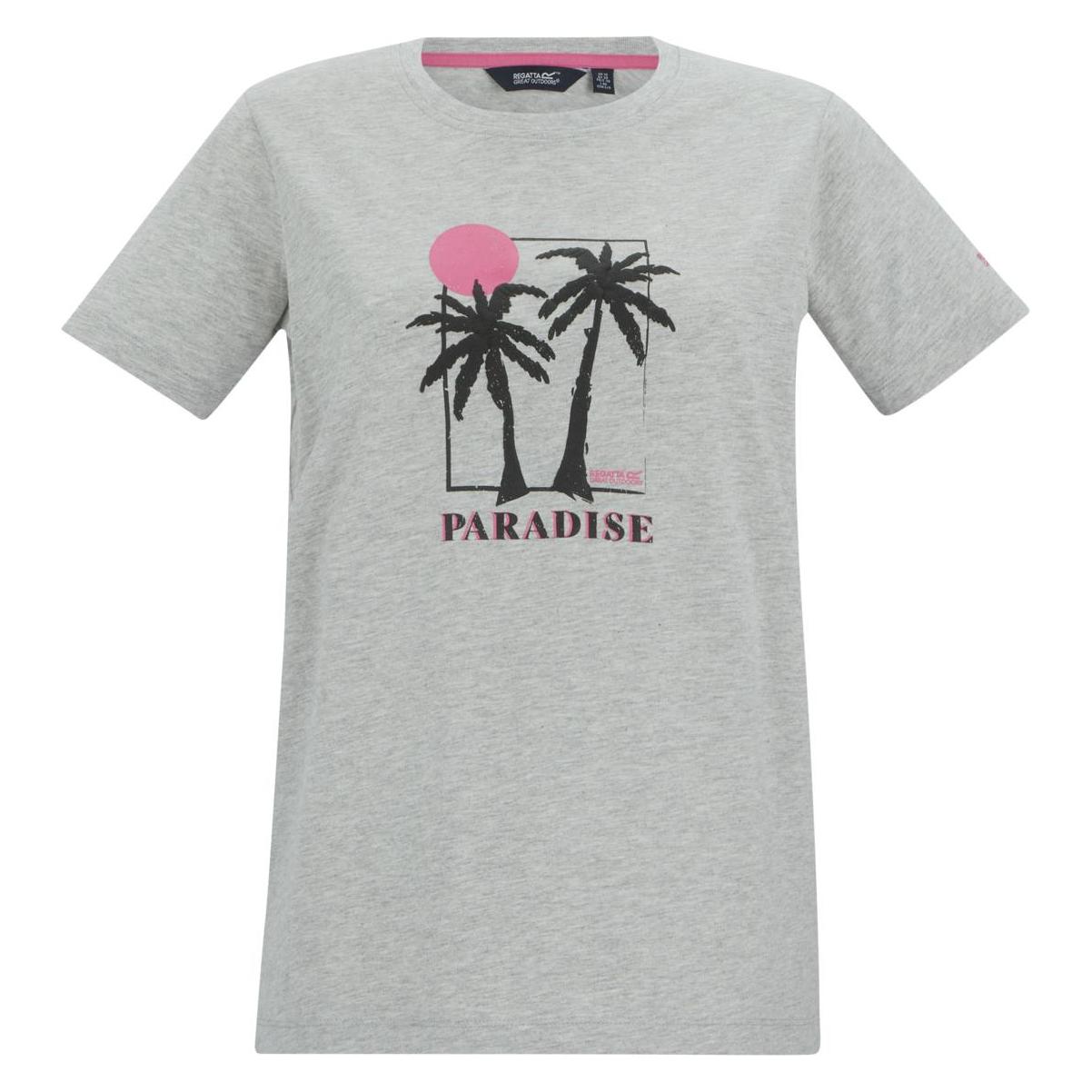 Regatta, Damen, Shirts, Filandra Vx, Grau, (42)