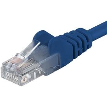 PremiumCord Patchkabel UTP RJ45-RJ45 CAT6 1,5m modrá (U/UTP, CAT6, 1.50 m), Netzwerkkabel
