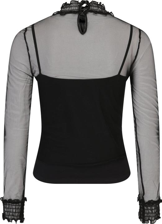 Image du produit Urban Classics Ladies Double Layer Mesh L/S (S)