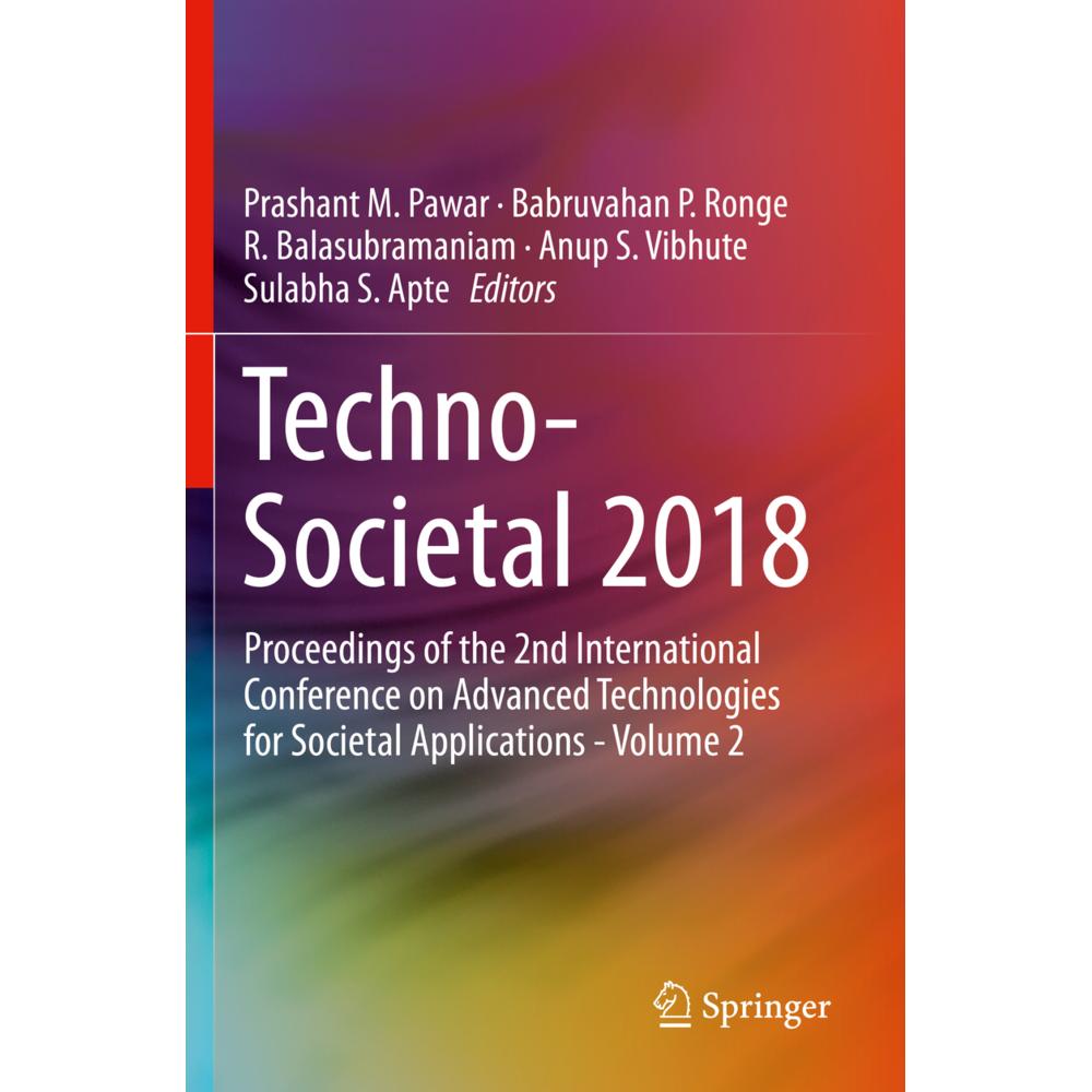 Techno-Societal 2018, Fachbücher von Babruvahan P. Ronge, Sulabha S. Apte, Prashant M. Pawar, Anup S. Vibhute, R. Balasu...