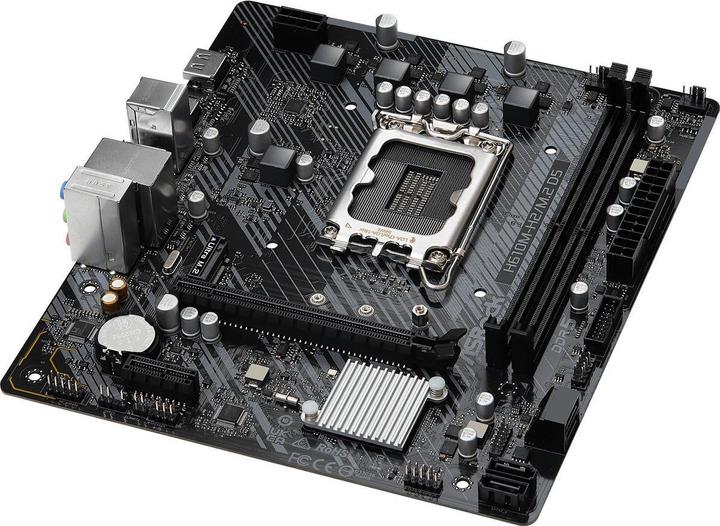 Produktbild AsRock H610M-H2/M.2 D5 (LGA 1700, Intel H610, mATX)