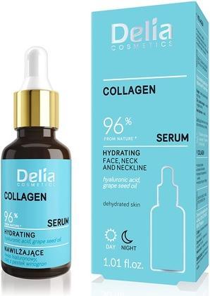 Productafbeelding Delia Cosmetics Collageen Serum Hyaluronzuur behandeling voor droge huid 30ml (30 ml)