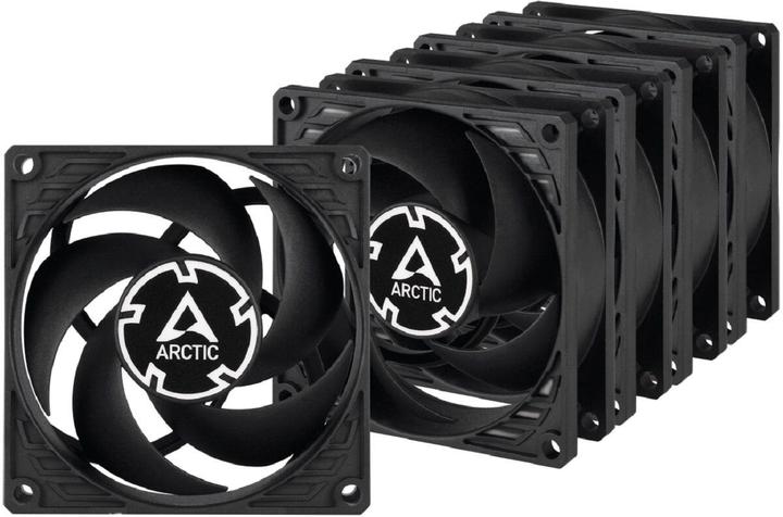 Produktbild Arctic P8 Silent (Black) - 5 Pack (80 mm, 5 x)
