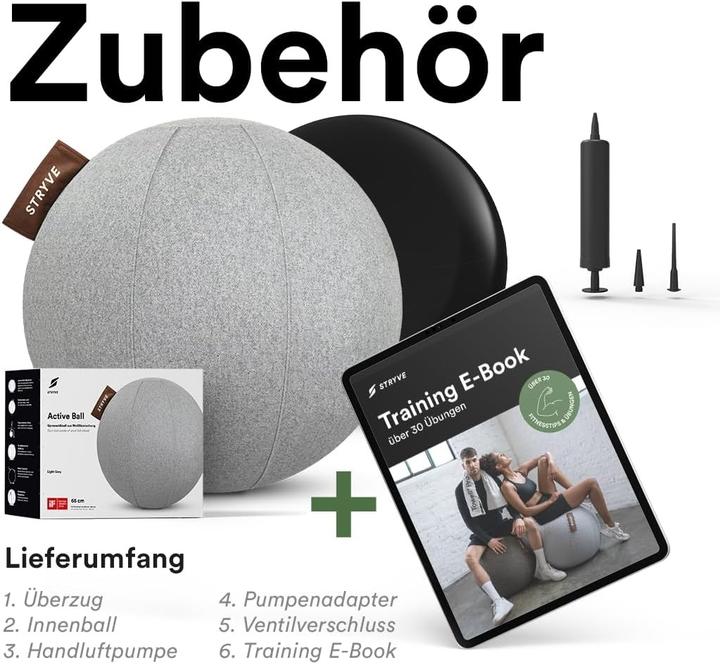 Actual product image Stryve Active Ball 65cm Wool Felt (65 cm)