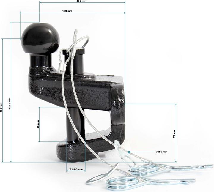 Produktbild XPOtool Anhängerkupplung