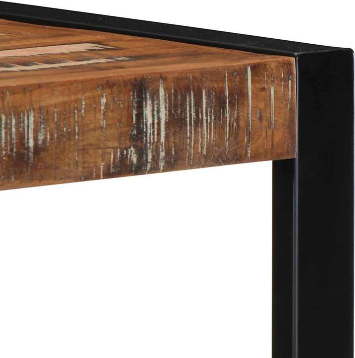 Image du produit VidaXL Étagère murale Multicolore 35x35x100 cm Vieux bois massif Étagère à suspendre (35 x 35 x 100 cm)