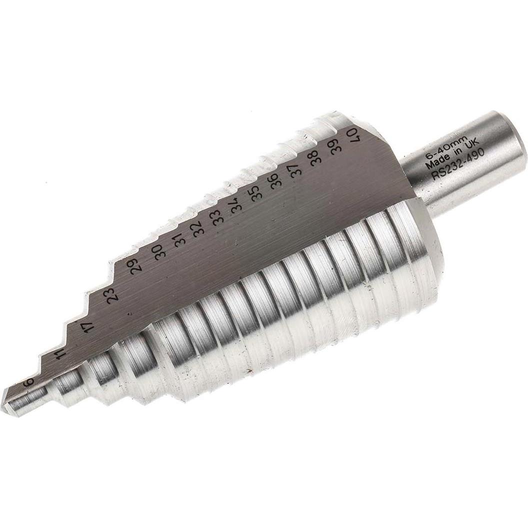 Rs Pro, Bohrereinsatz, Stufenbohrer 6-40mm (8 mm, 11 mm, 14 mm, 17 mm, 20 mm, 23 mm, 26 mm, 29 mm, 32 mm, 35 mm, 38 mm, ...