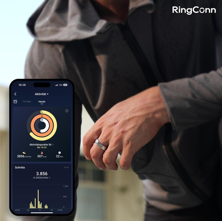 Image du produit RingConn Smart Ring (Gen2) (6, Or)