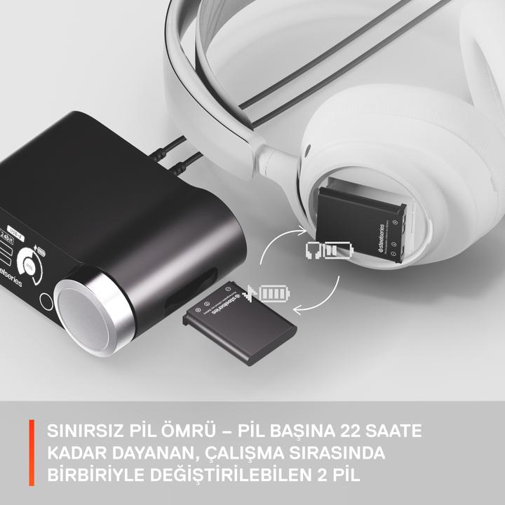 Actual product image SteelSeries Arctis Nova Pro WL X White (Wireless)
