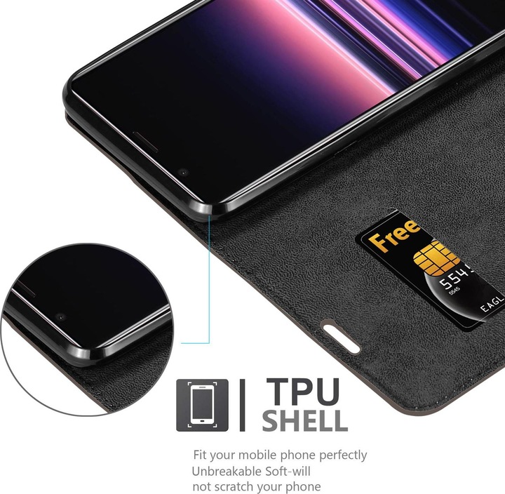 Produktbild Cadorabo Book Invisible Magnet Cover (Sony Xperia 5 II)