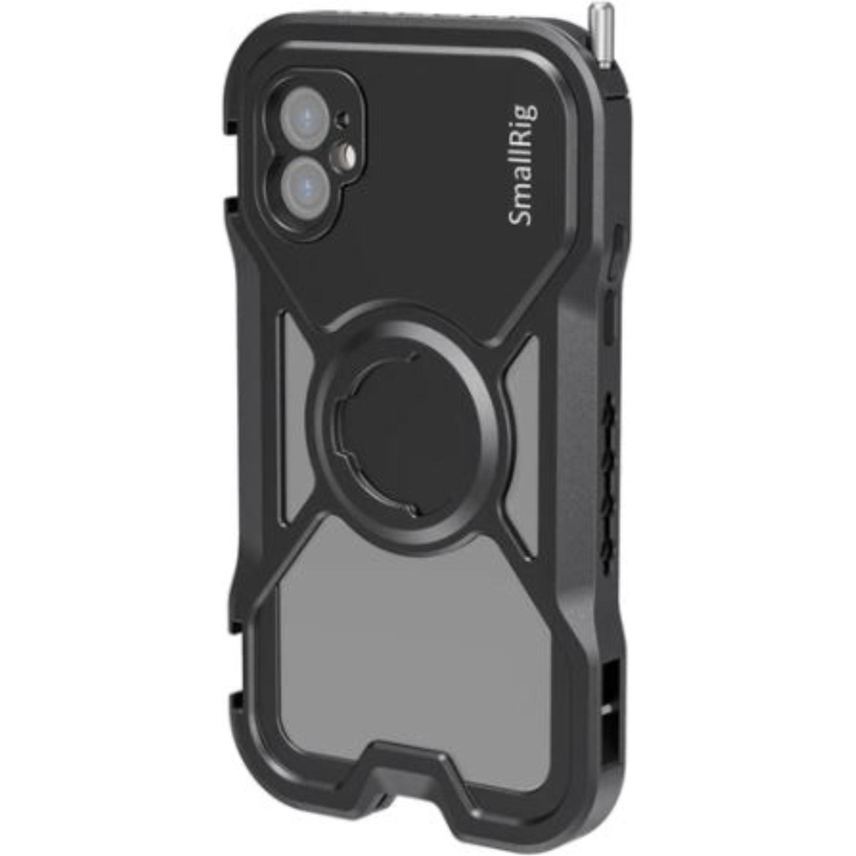 SmallRig Gabbia Pro Mobile per iPhone 11 (nero) CPA2455 (Gabbietta), Accessori video, Nero