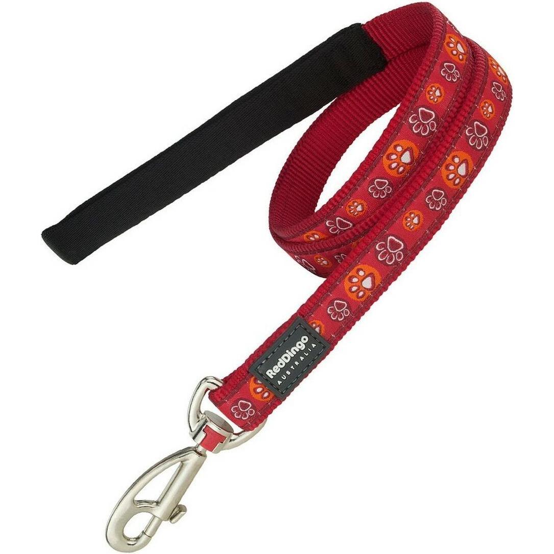 Red dingo - harnais design pour chien - empreintes rouges - xl