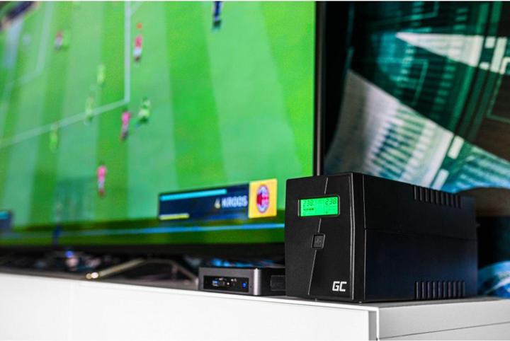 Image du produit GreenCell UPS04 (1500 VA, 900 W, Line-interactive Onduleur)