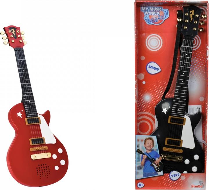 Simba MMW Rock guitar, 2-sort. (German, French, Italian, English)
