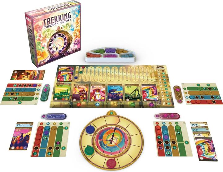 Actual product image Asmodée Trekking Through History (Italian)