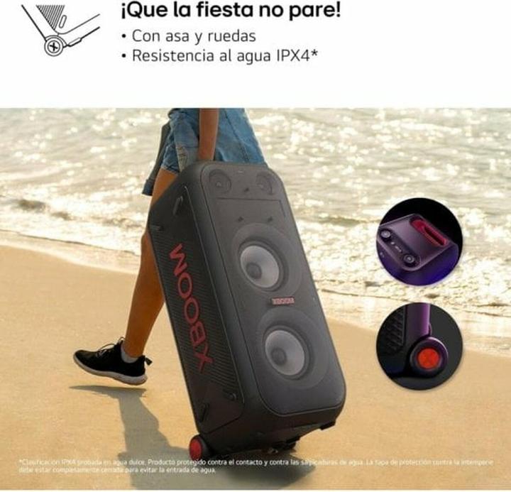 Actual product image Samsung Bluetooth Speakers LG XL9T.DEUSLLK Black