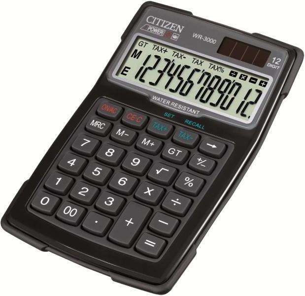 Citizen Rekenmachine WR 3000 (Zonnecellen)