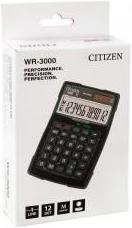 Productafbeelding Citizen Rekenmachine WR 3000 (Zonnecellen)