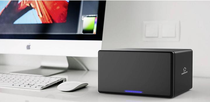 Immagine prodotto Renkforce RF-6647854 8.9 cm (3.5 Zoll) Festplattengehäuse 8 Bay 3.5 Zoll USB-A (
