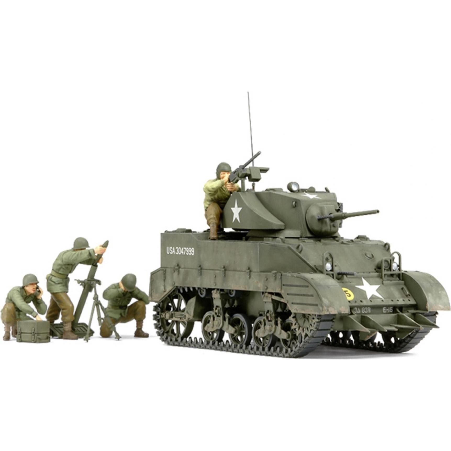 Tamiya US Light Tank M5A1 Pursuit Operation Set