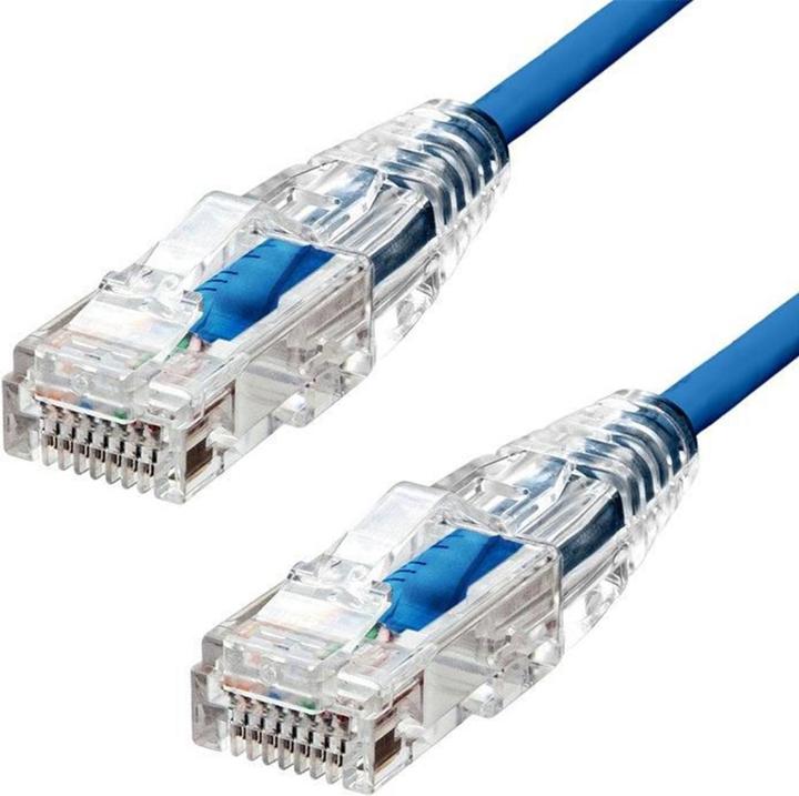 Immagine prodotto ProXtend Slim U/UTP CAT6 LSZH AWG 28 Blu 4M (U/UTP, CAT6, 4 m)