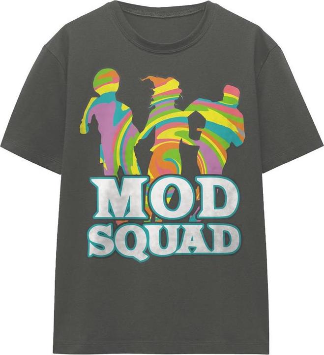 Actual product image The Mod Squad Unisex Adult Run Groovy T-Shirt (S)