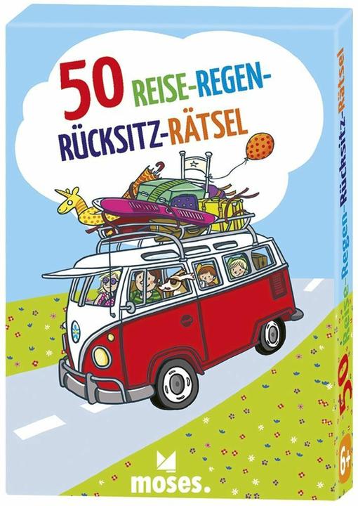 50 Reise-Regen-Rücksitz-Rätsel (Deutsch)