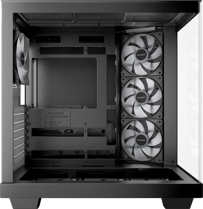 Actual product image be quiet! Light Base 500 LX Black (schwarz) (mATX, Mini-ITX, ATX)