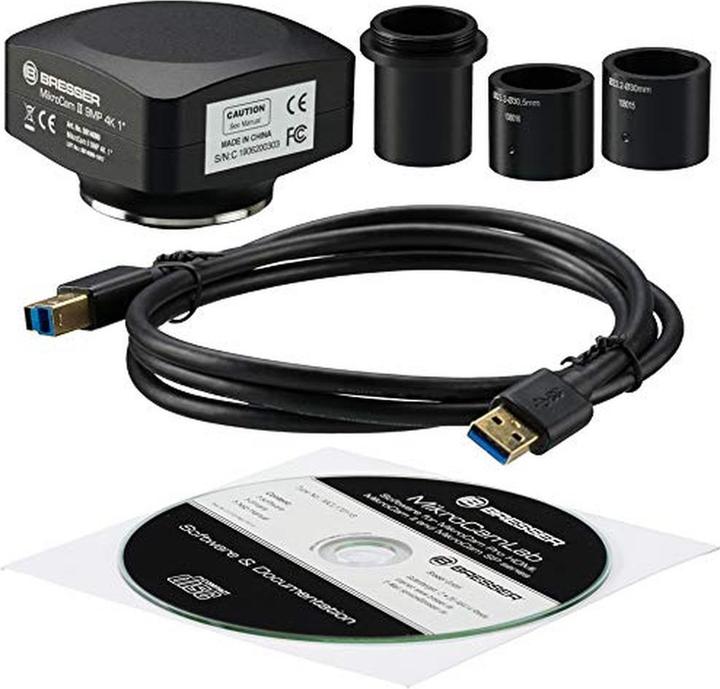Actual product image Bresser Mikrocam II 9MP 4K 1 Microscope camera