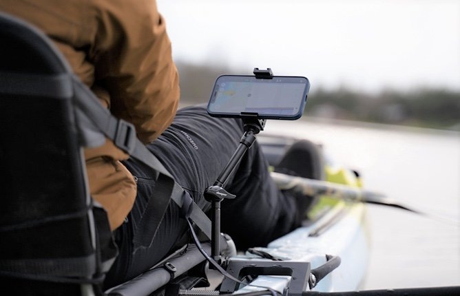 Actual product image Deeper Smartphone holder for messenger and kayak